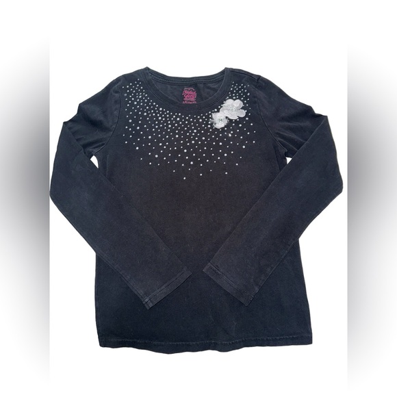 Faded Glory bundle of 3-pcs Girls long sleeves top size Large (10-12) - Picture 2 of 10